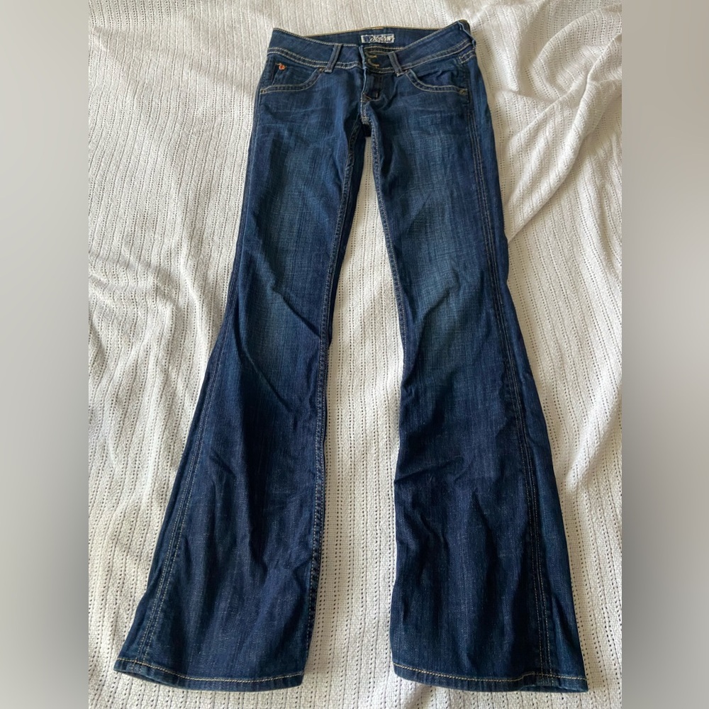 Hudson Jeans signature bootcut low rise dark wash